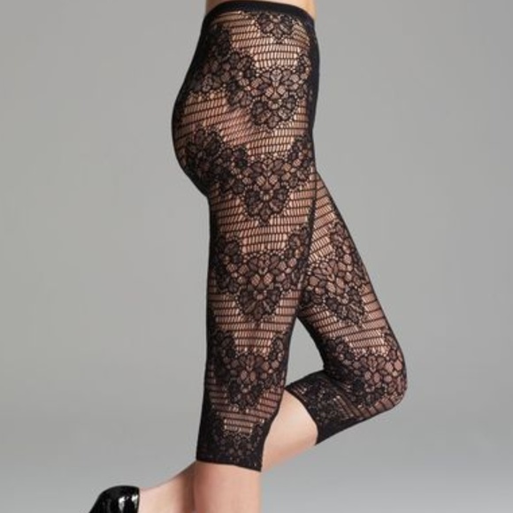 dkny black tights